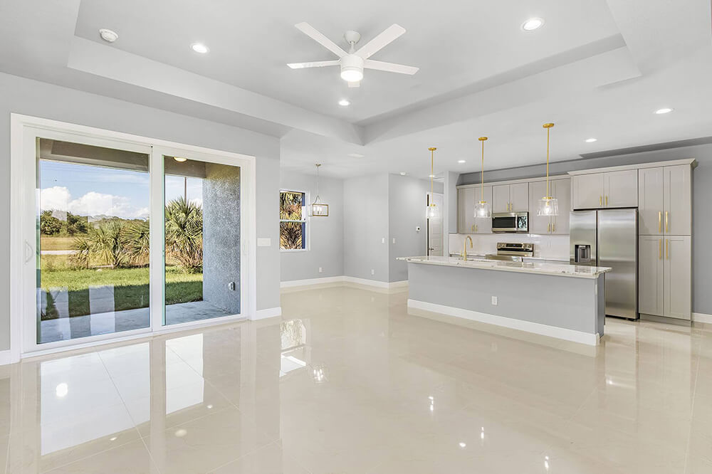 Coastal Modern Living Space